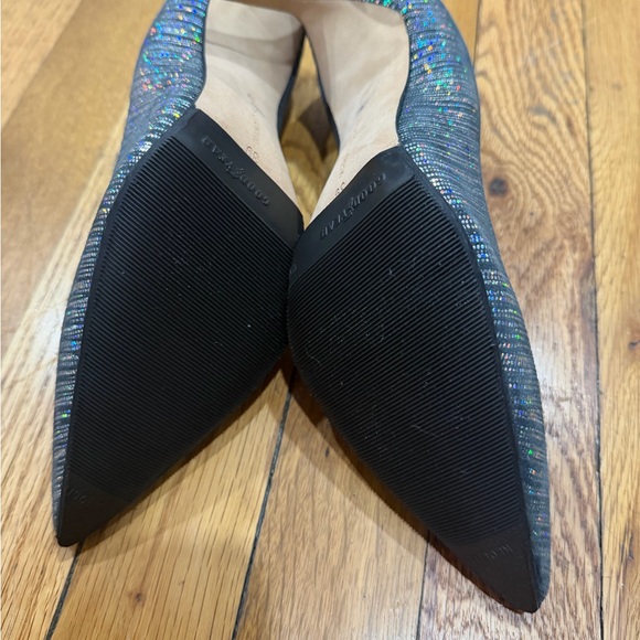 Manolo Blahnik Iridescent Glitter Pumps - Picture 6 of 7